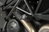 Aero padací chrániče R&G Racing pro motocykly DUCATI Diavel, černé